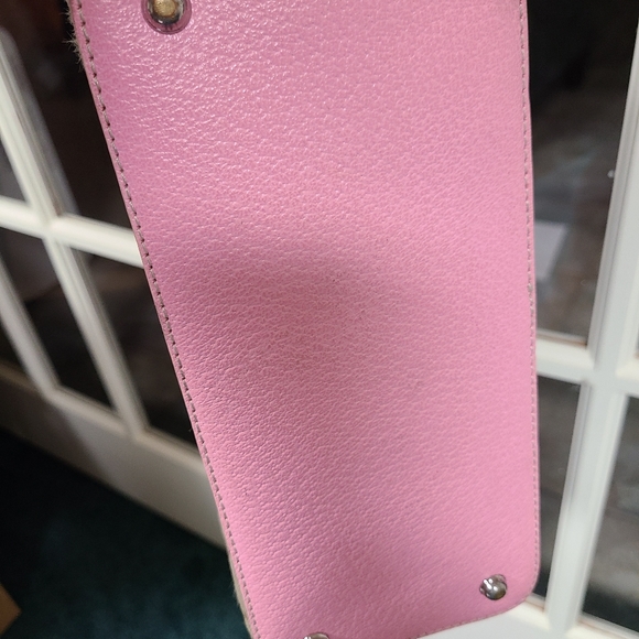 Vintage Gucci Monogram Canvas Shoulder bag- Medium- Signature canvas with pink - Picture 6 of 9